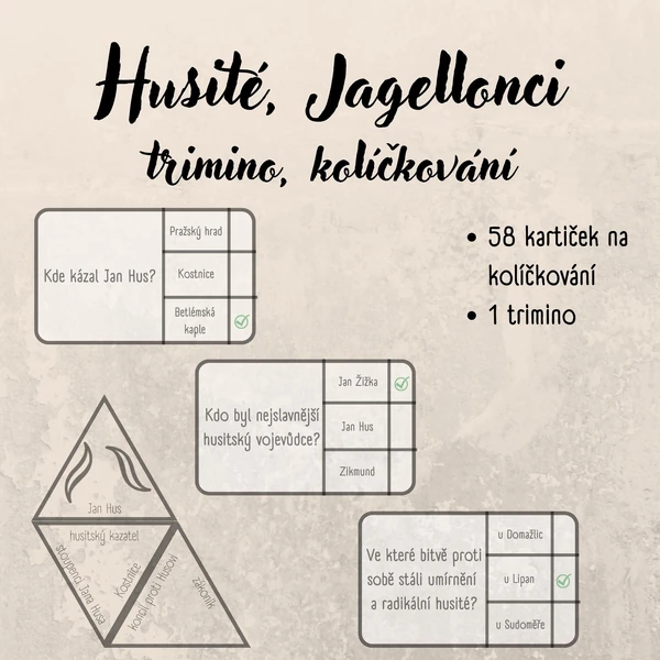 Husitství, pohusitská doba, Jagellonci - trimino, kolíčkování