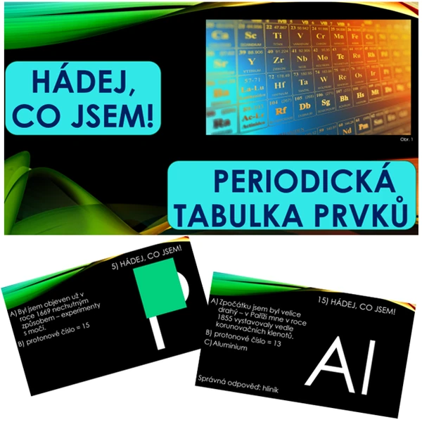 Hádej, co jsem! Periodická tabulka prvků