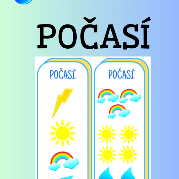 POČASÍ - sada aktivit