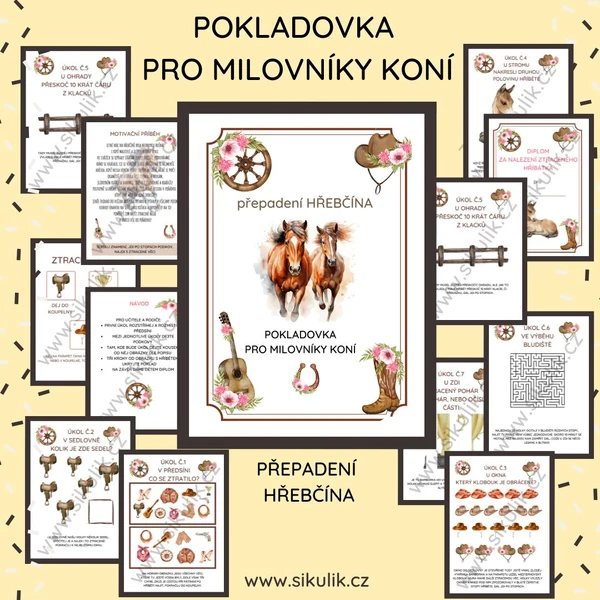 POKLADOVÁ HRA PŘEPADENÍ HŘEBČÍNA