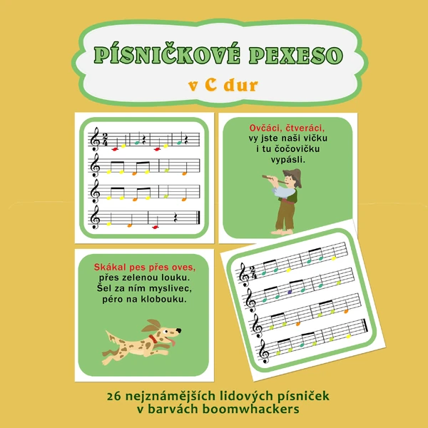 Písničkové pexeso v C dur