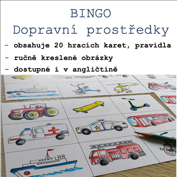 BINGO - Dopravní prostředky