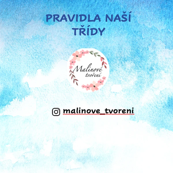 Pravidla naší třídy