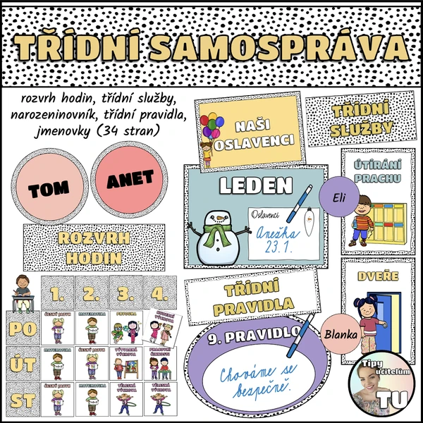 Třídní samospráva (balíček 5 produktů)