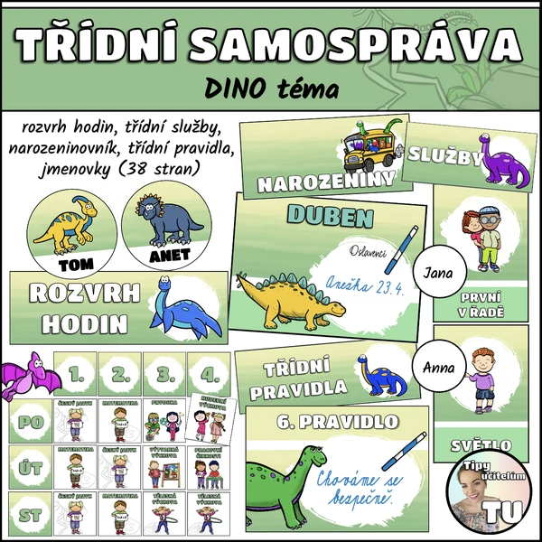 DINO - třídní samospráva (balíček 5 produktů)