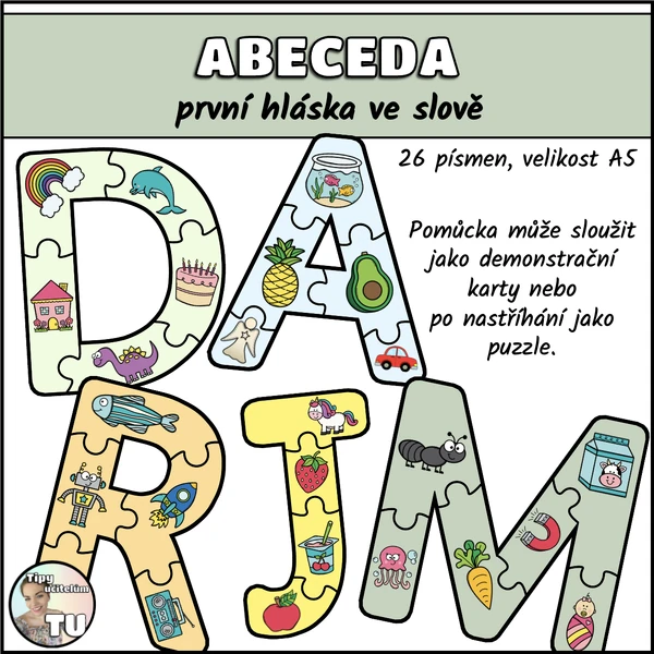 Abeceda, první hláska ve slově