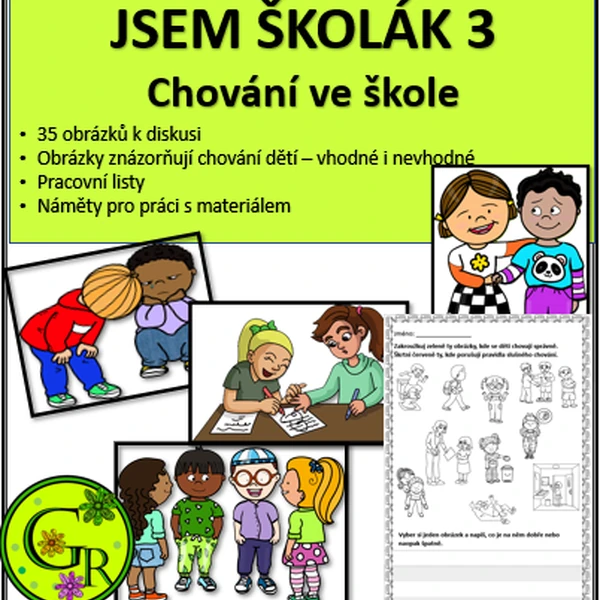 JSEM ŠKOLÁK 3 - chování ve škole