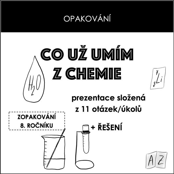 Opakování - co už umím z chemie