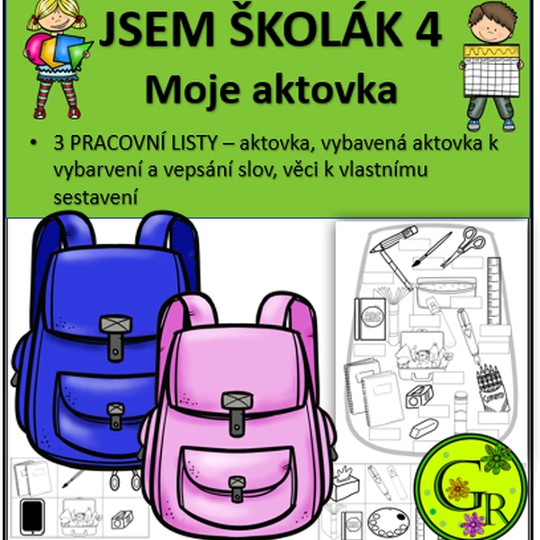 JSEM ŠKOLÁK 4 - moje aktovka