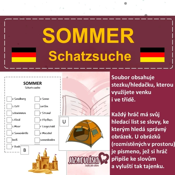 Sommer Schatzsuche