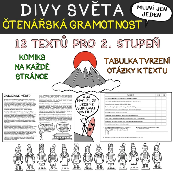 DIVY SVĚTA - ČTENÁŘSKÁ GRAMOTNOST PRO 2. STUPEŇ