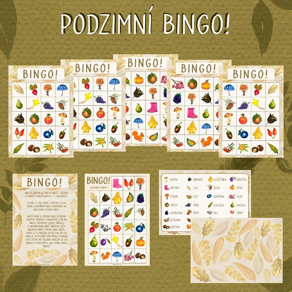 Malovaný podzim - Bingo!