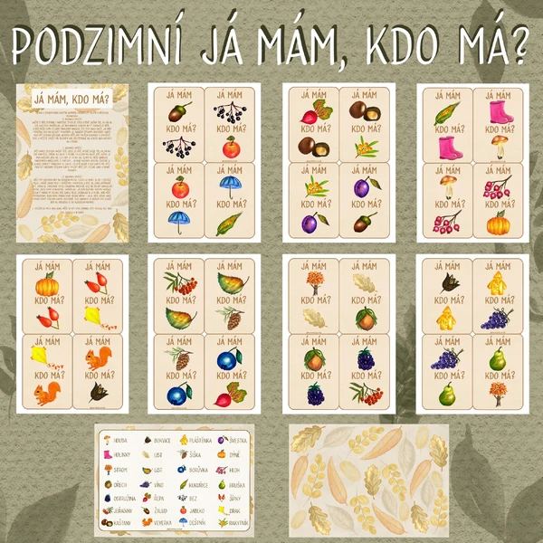 Malovaný podzim - Já mám, kdo má?