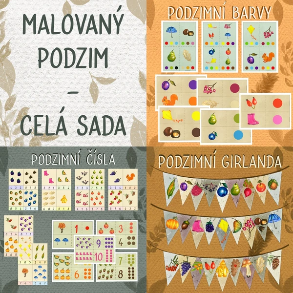 Malovaný podzim - Celá sada