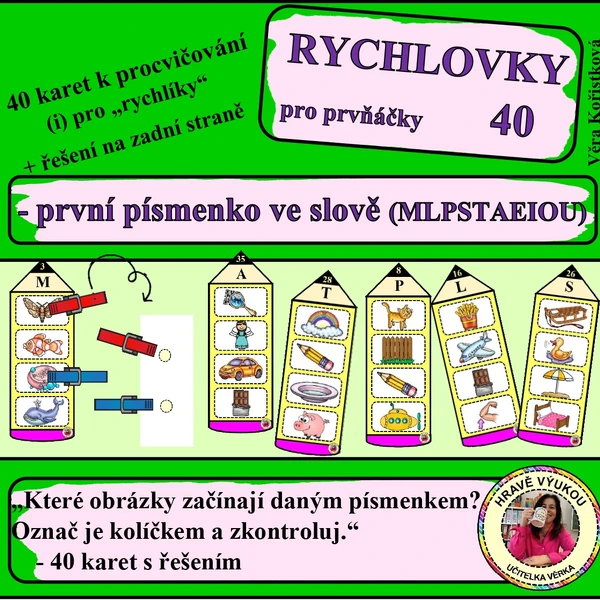 RYCHLOVKY 40 – PRVNÍ PÍSMENKO VE SLOVĚ