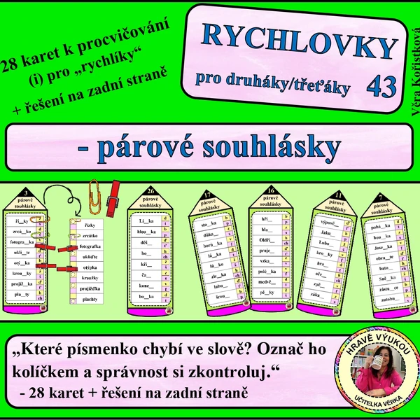 RYCHLOVKY 43 – PÁROVÉ SOUHLÁSKY