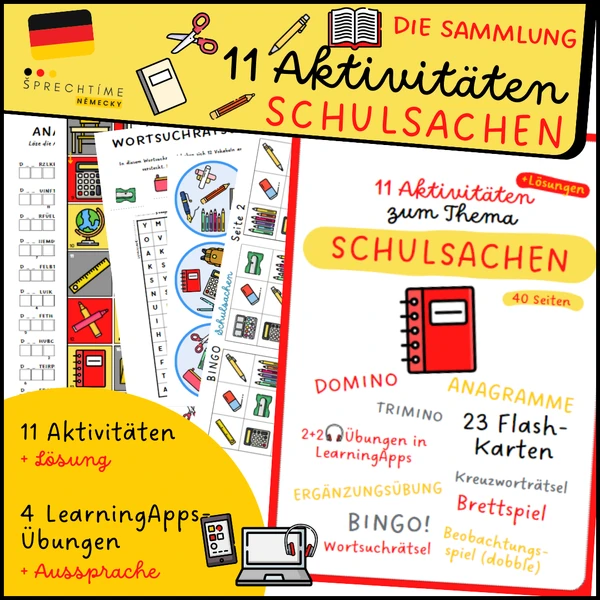 11 Aktivitäten SCHULSACHEN
