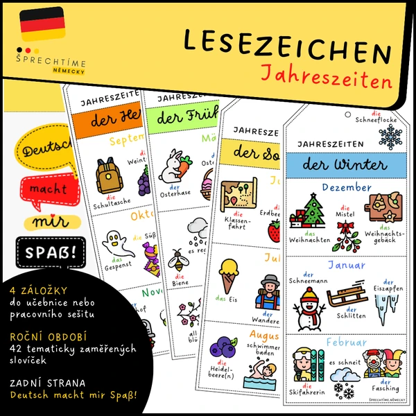 Lesezeichen JAHRESZEITEN