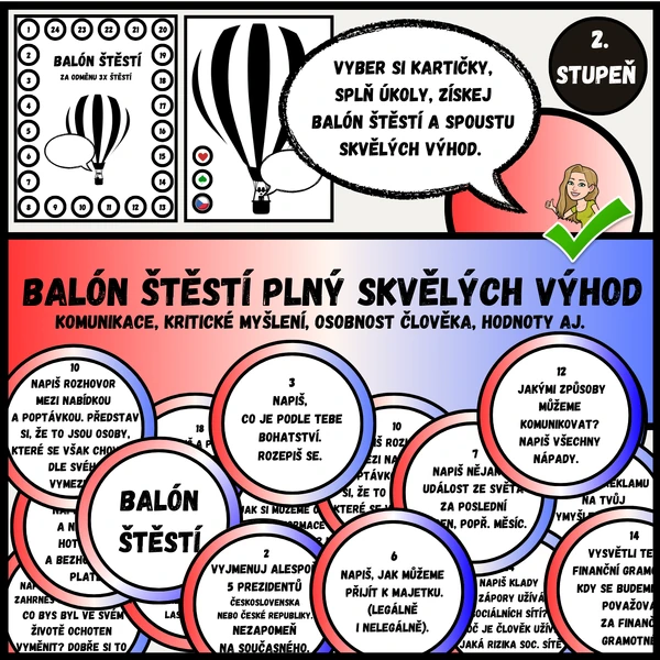 Balón štěstí plný skvělých výhod