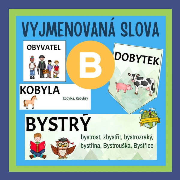 Vyjmenovaná slova po B