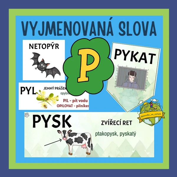 Vyjmenovaná slova po P