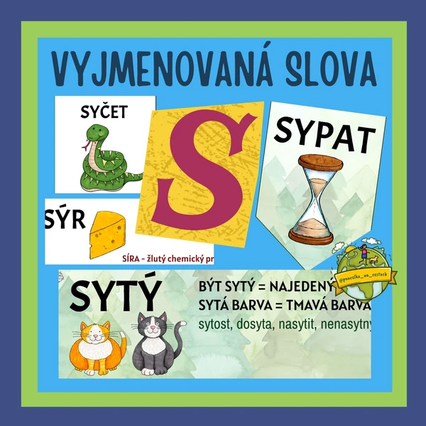 Vyjmenovaná slova po S