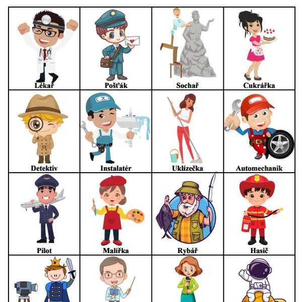 Bingo - Povolání 1