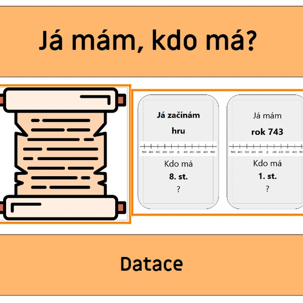 Datace - Já mám, kdo má?