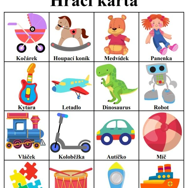 Bingo - Hračky