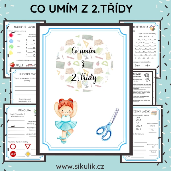 Co umím z 2.třídy (opakování pro třeťáky)