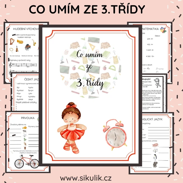 Co umím ze 3.třídy (opakování pro čtvrťáky)