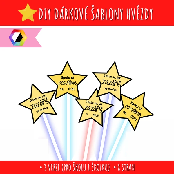 Dárkové karty - hvězdy