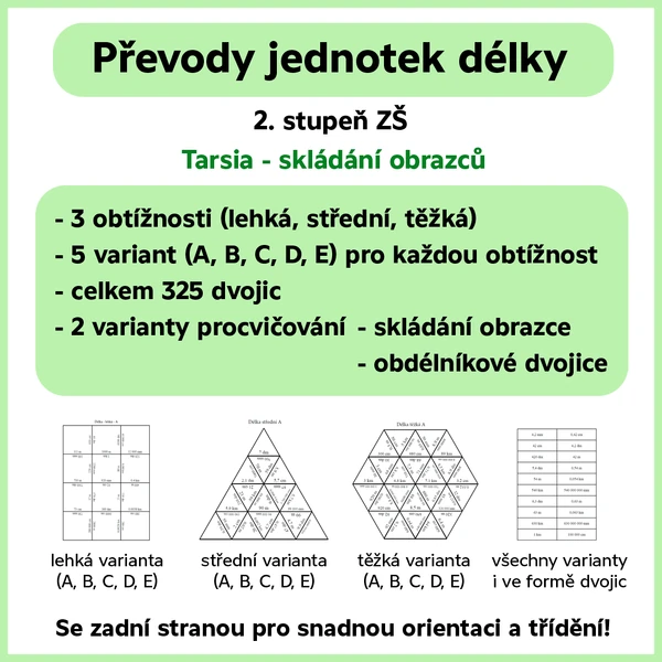Převody jednotek délky