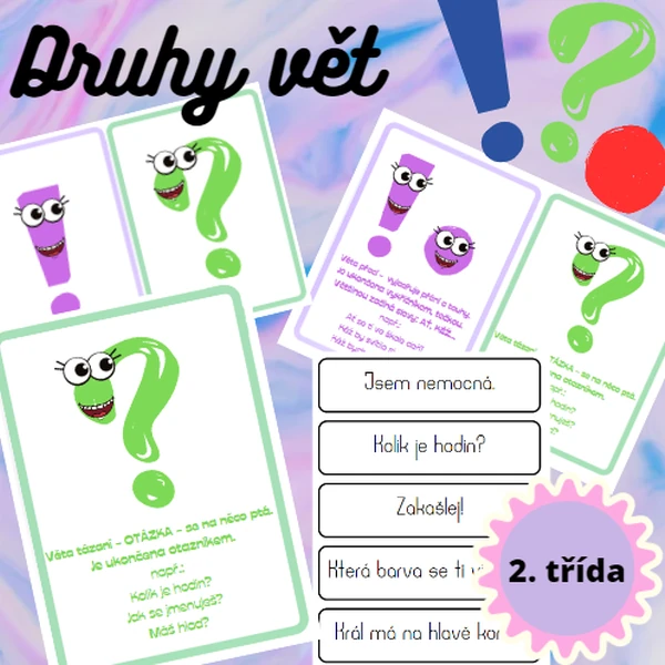Druhy vět - podle postavení mluvčího