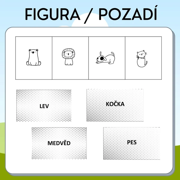 Figura/pozadí