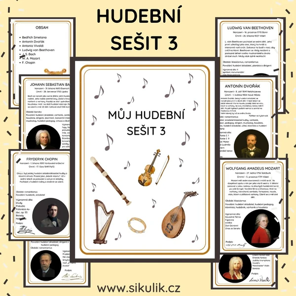 MŮJ HUDEBNÍ SEŠIT 3