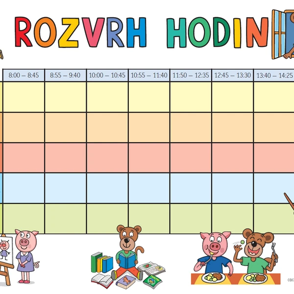 Rozvrh hodin