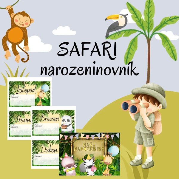 SaFARI - narozeninovník.