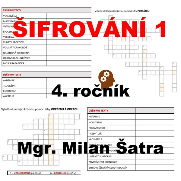 ŠIFROVÁNÍ 1 - 4. ročník