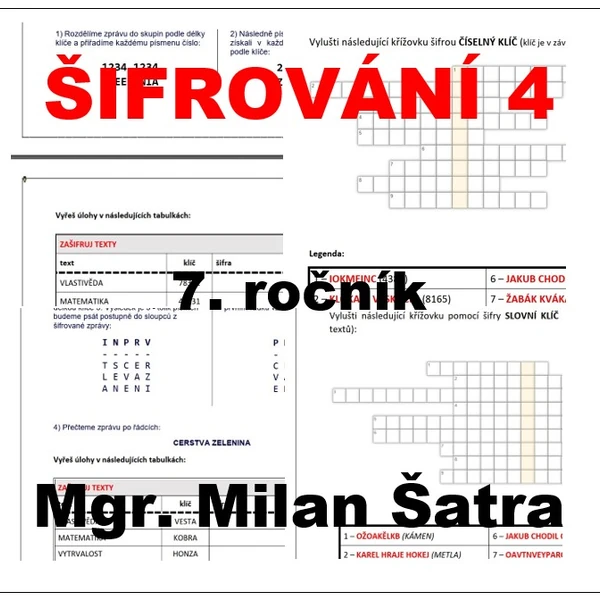 ŠIFROVÁNÍ 4 - 7. ročník