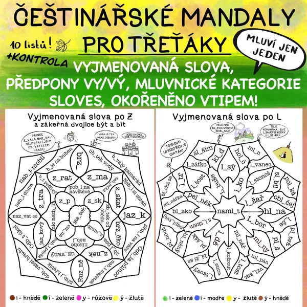 ČEŠTINÁŘSKÉ MANDALY - 3. ročník