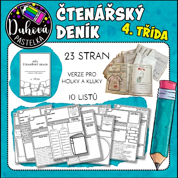 Čtenářský deník - 4. třída