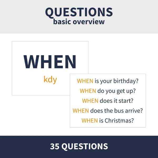 ENG - BASIC QUESTIONS (overview, wh + how)
