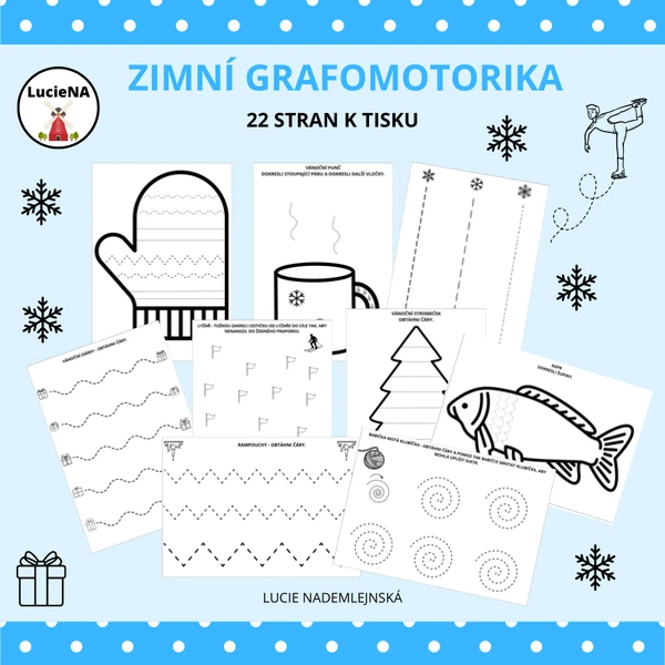ZIMNÍ GRAFOMOTORIKA