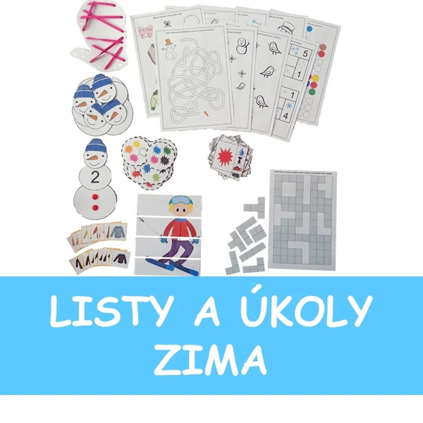 LISTY A ÚKOLY pro zimní období 
