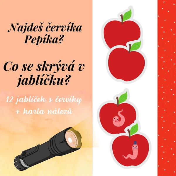 Co se skrývá v jablíčku?