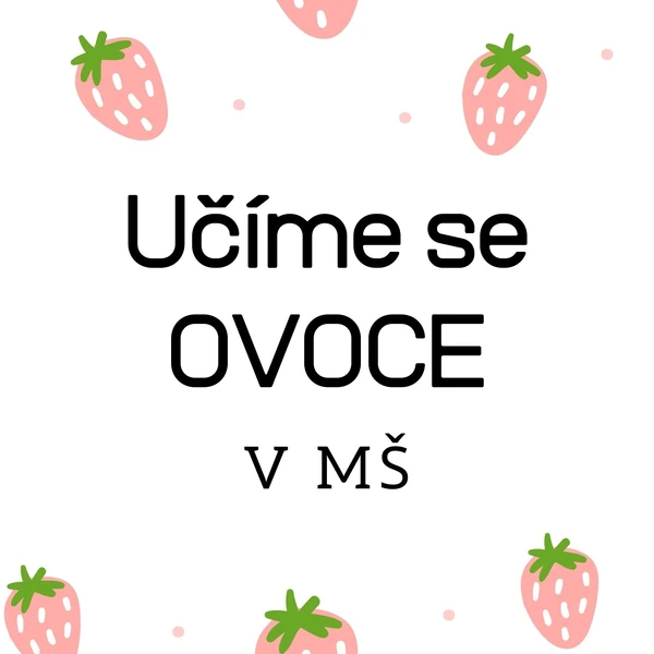Učíme se ovoce v MŠ