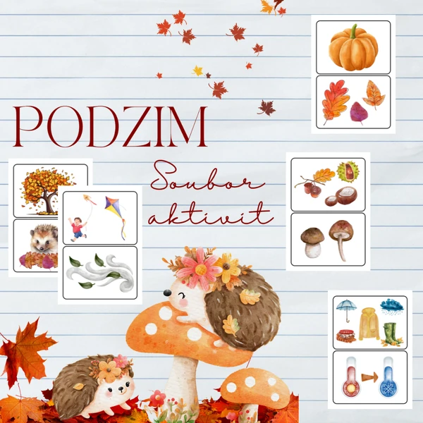 Podzim - Soubor aktivit