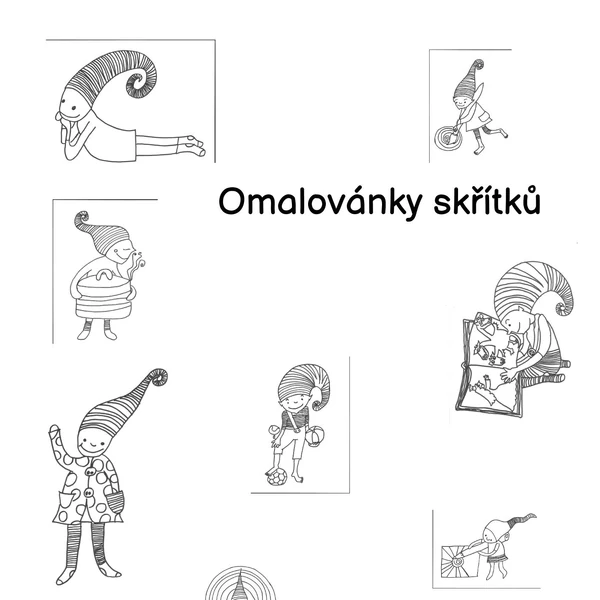 Omalovánky skřítků