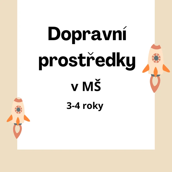 Dopravní prostředky v MŠ